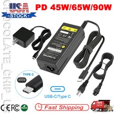 USB C TYPE C Power Adapter Charger ForLenovo Acer HP Apple Sony ASUS Dell Laptop