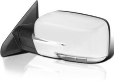 Left Side Mirror For 2013-2019 Ram 1500 Chrome Power Fold Heatedtemper Sensor