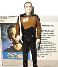 Speckle face Variant Galoob 1988 Star Trek DATA vintage Complete next generation