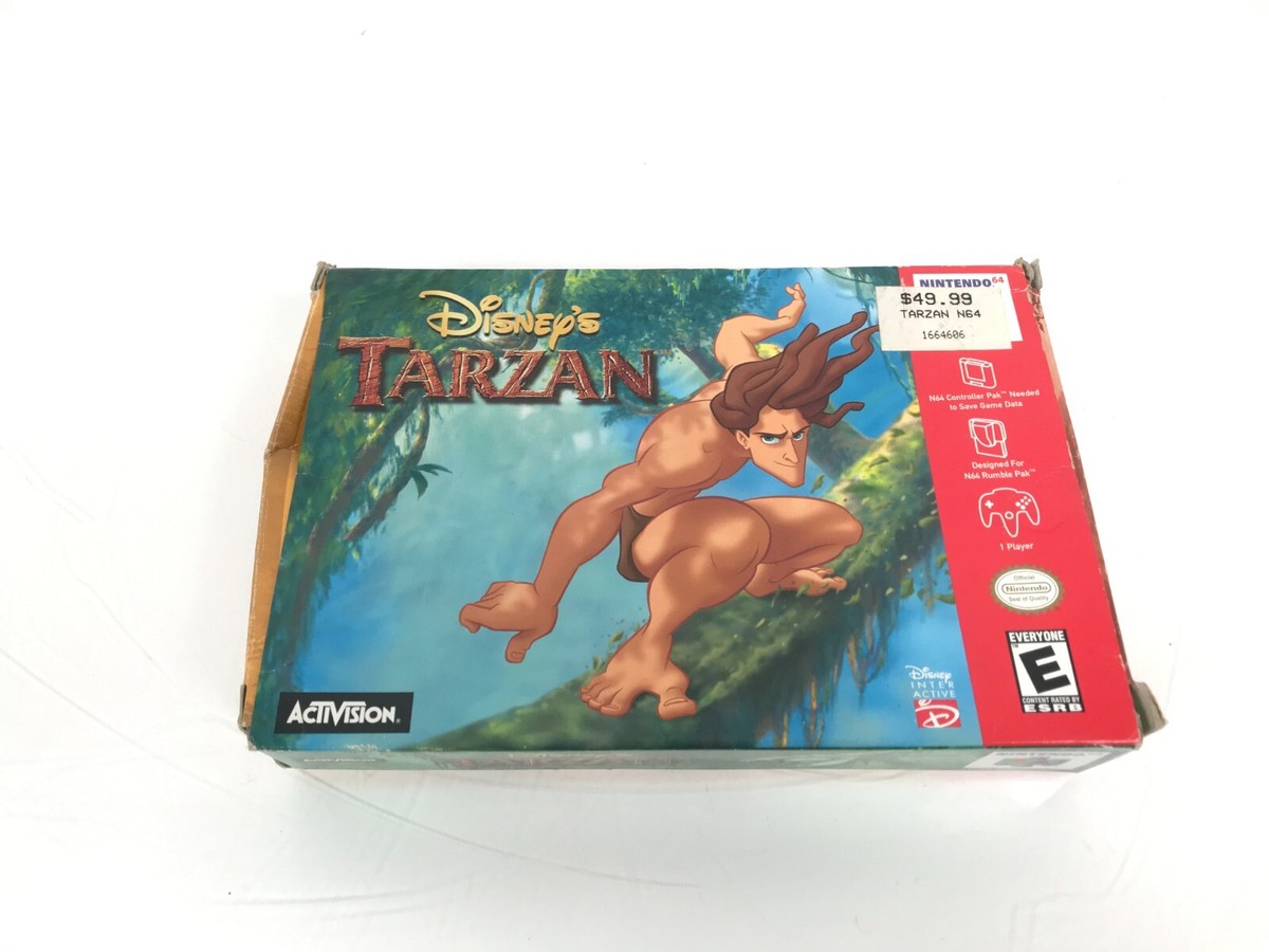 Disney Tarzan (Nintendo 64, 1999) w/ Manual | eBay