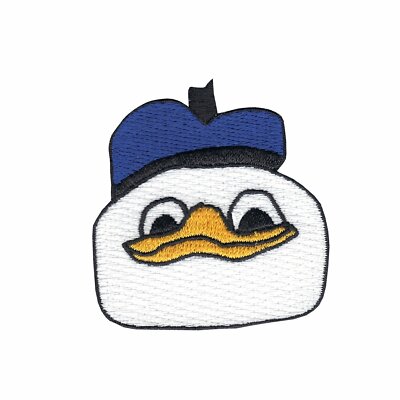 Dolan Duck Emoji Meme Iron On Embroidered Applique Patch