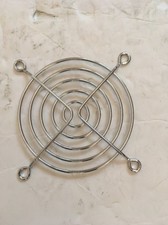 DC Fan Grill Protector Finger Guard 3  Chrome, Sold In Lot Of 10, cellar 