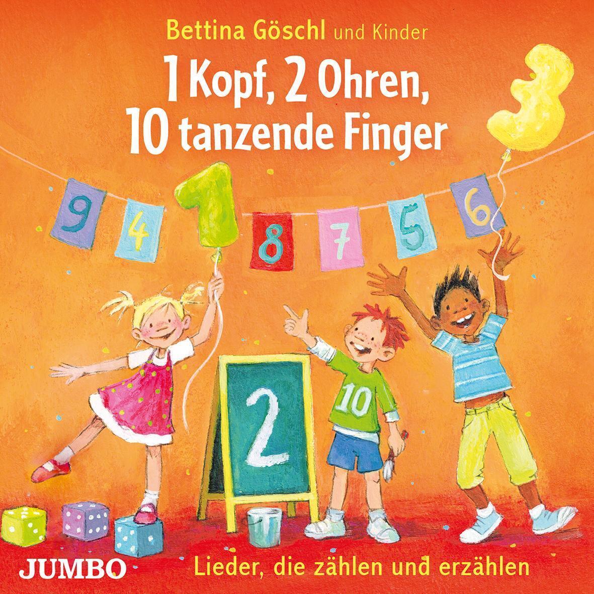Thumbnail - Bettina Göschl | 1 Kopf, 2 Ohren, 10 Tanzende Finger. Lieder, Die