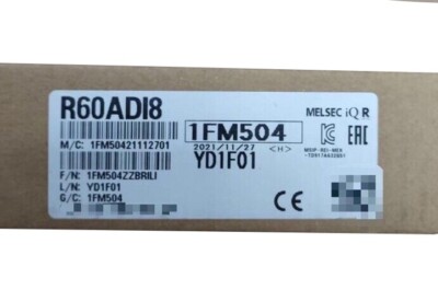 R60ADI8 New Sealed Mitsubishi PLC MODULE R60ADI8