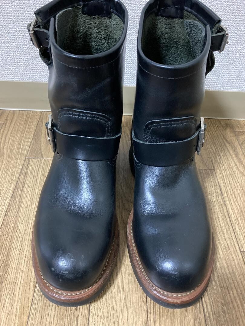 Red Wing 2976 Black Sz 8 Engineer BOOTS Made in USA Factory Red Wing 2976 Black Sz 8 Engineer BOOTS Made in USA Factory