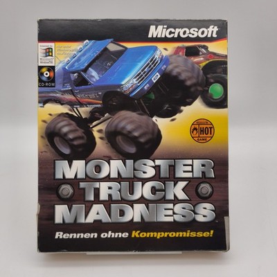Monster Truck Madness (PC, 1996) Original Big Box  Videospiel | Guter Zustand