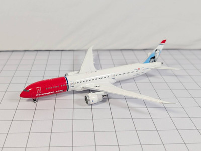 NORWEGIAN AIR Boeing 787-9 Flugzeugmodell Maßstab 1:400 NG Models G-CKWD