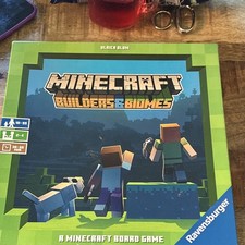 Ravensburger Minecraft Builders & Biomes Board Game 2019 2+ Players Age 10+