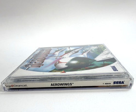 AeroWings (Sega Dreamcast, 1999) Game Case Manual - Tested and Working