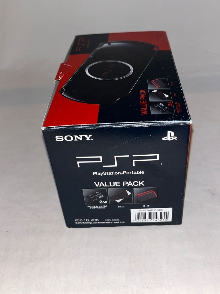 Buy Sony PSP 3000 Value Pack Red & Black Handheld System (PSPJ