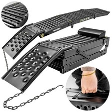 Auffahrrampen 2er Set 1,6t Aluminium Fahrzeugrampe Werkstatt Auto