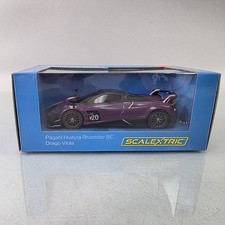 Scalextric C4248T Pagani Huayra Roadster BC Drago Viola 1/32 Slot Car DPR NEW