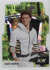 2022 Upper Deck Allure AEW Green Rainbow 53/99 Dante Martin #36 1f7d
