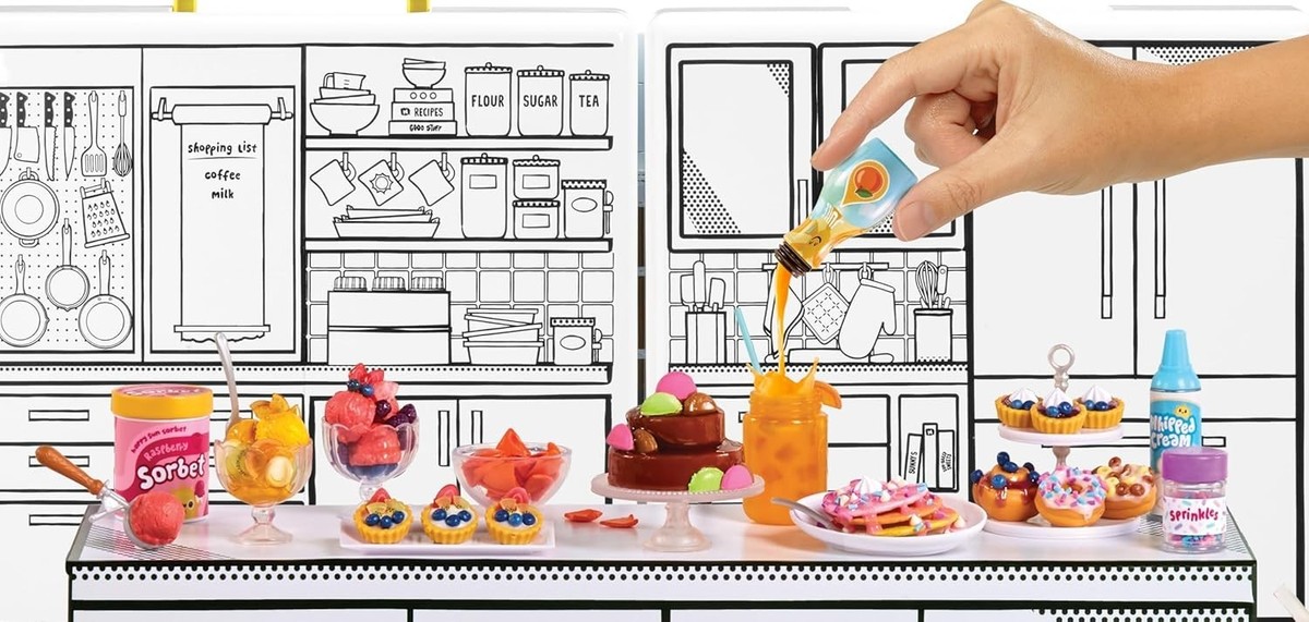 100+ Piece Miniverse Make It All You Can Eat: Non-Edible Mini Food