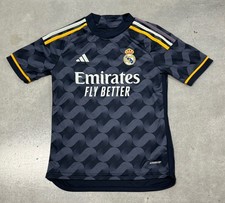 Real Madrid Adidas Away Jersey Youth XL 11–12 Emirates Fly Better Soccer