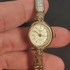 Timex Watch Womens Small Gold Tone Quartz Expansion Bracelet Band Vintage Ladies