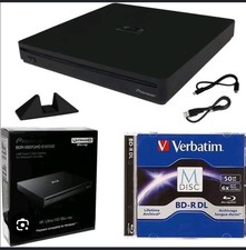 Image of Pioneer BDR-XS-07UHD Slim BD/DVD/CD Writer Makemmkv 4k UHD Libredrive Friendly
