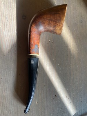Vintage Carpino 20 Bent Briar Tobacco Pipe   Design Berlin Style   Estate Pipe