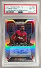 Patrice Evra 2020 Panini Prizm P/L Silver Club Legends Auto /25 PSA 10
