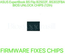 ASUS ExpertBook B5 Flip B2502F, B5302FBA, ADMIN NO PASSWORD FIRMWARE BIOS CHIP