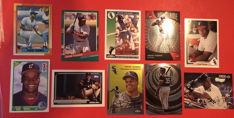 Frank Thomas RC’s and Base 1990-2023 Topps Upper Deck Score Chicago White Sox