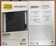 OtterBox Defender Pro Series Case and Holster For Samsung Galaxy S23 - Black
