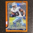 2025 Topps Chrome Javonte Williams Chrome Autographs (RAW)