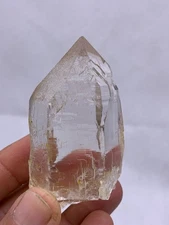 Beautiful Natural Clear Hashopi Quartz Crystal | Transparent Point |