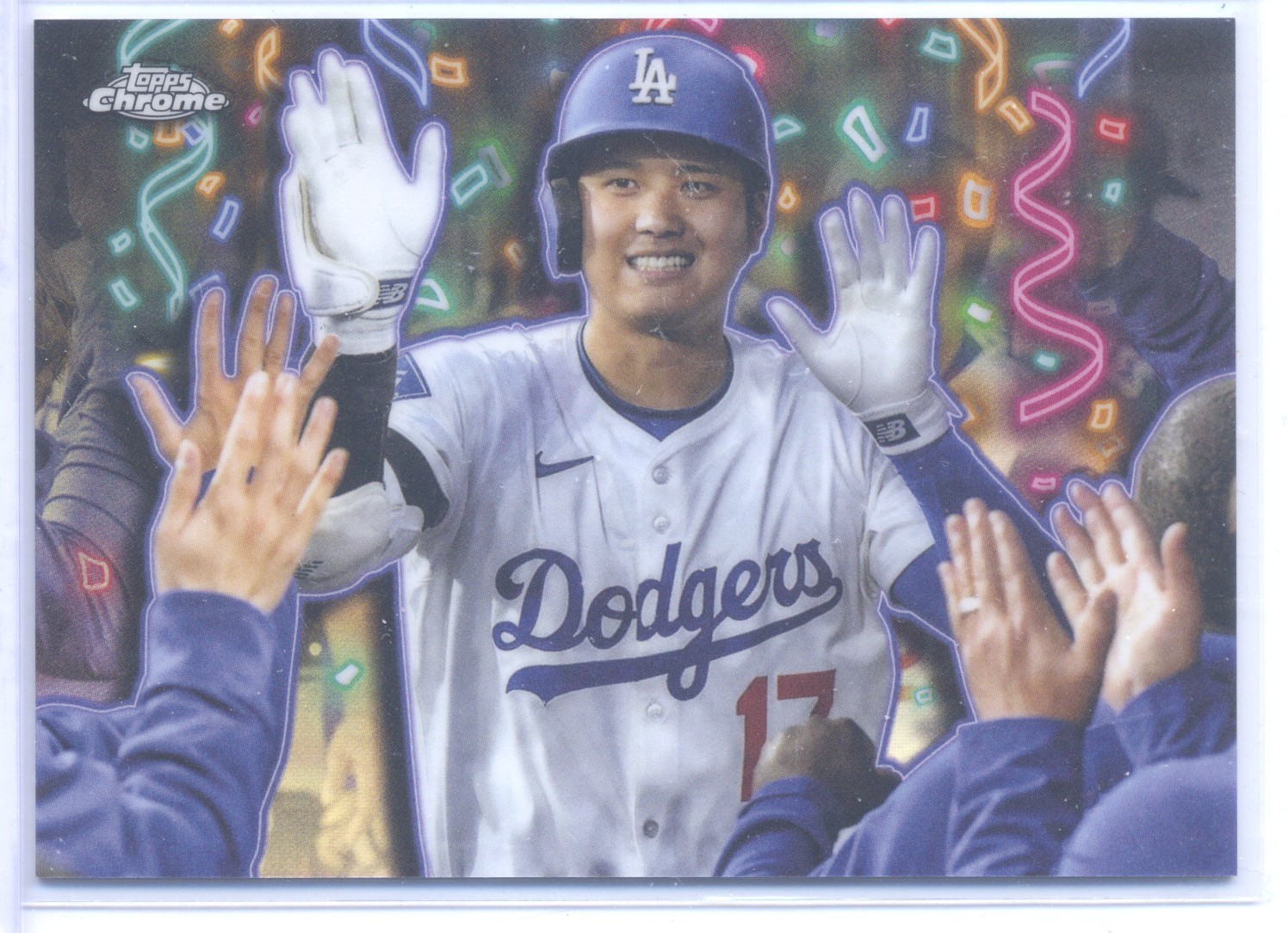 2025 Topps Chrome Update Celebracion CT-2 Refractor Shohei Ohtani SP