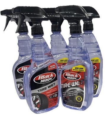 Black Magic BM23 Tire Wet Long Lasting Extreme Shine 23oz Bottle Lot Of 5
