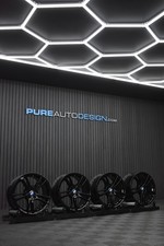 Genuine BMW X3 X4 F25 F26 369M 19″ Alloy Wheels REFURBISHED VIPER BLACK x 4