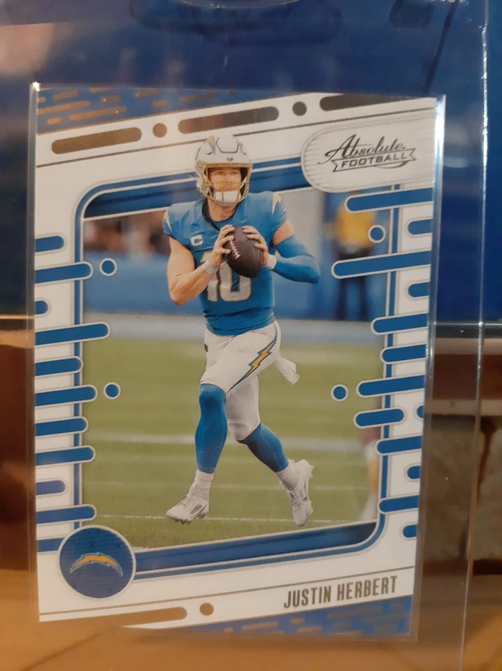 Justin Herbert 2024 Panini Absolute #57 - Los Angeles Chargers 11c