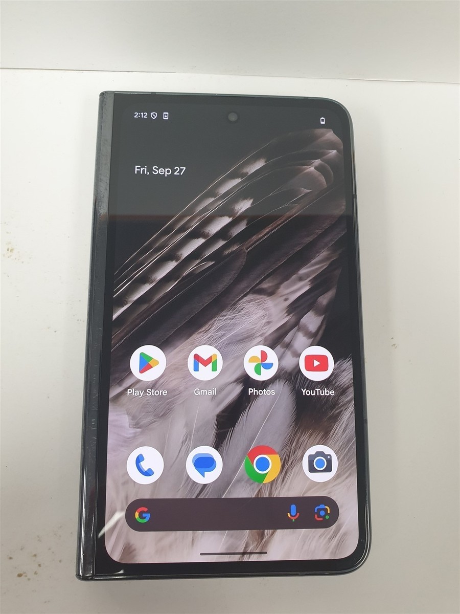 Google Pixel Fold 256gb Black G9FPL (Unlocked) Fully Functional