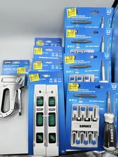 HART Tool Lot 6-in-1 Screwdrivers, 6 Pc Precision Screwdriver Set, Mini Levels