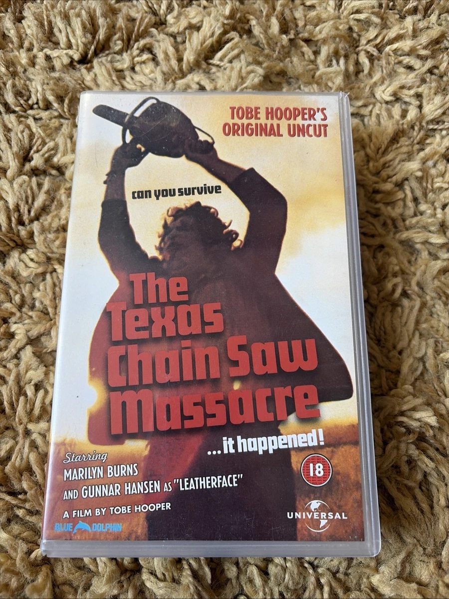 The Texas Chainsaw Massacre VHS Films for sale | eBay UK