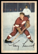 1953-54 Parkhurst Tony Leswick #43 Condition VG-EX