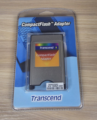 Transcend CompactFlash Adapter TSOMCF2PC NEW in sealed package