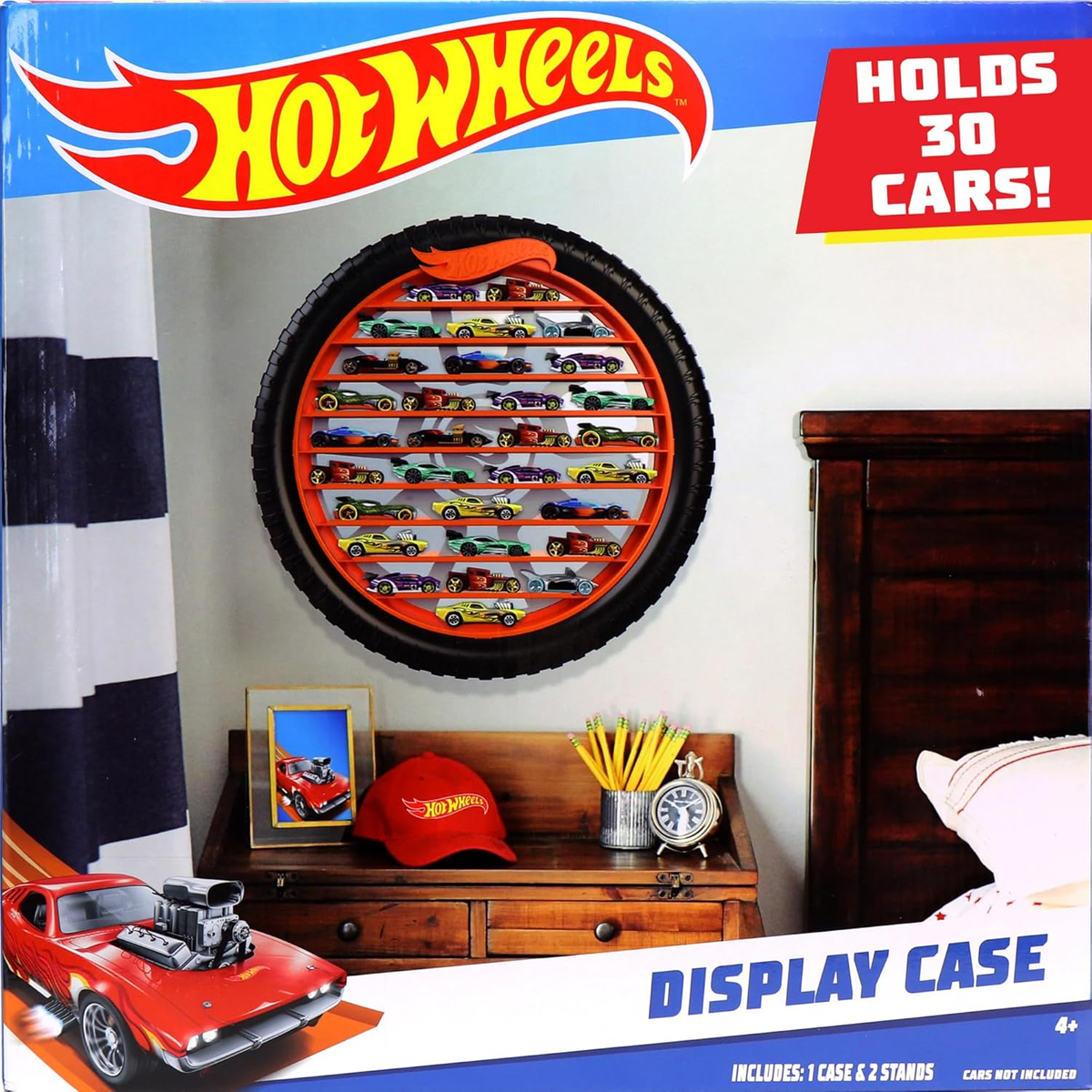 Hot Wheels Collector Display Case 収納 Hot Wheels Collector Case – Durable Die-Cast Car Storage Organizer