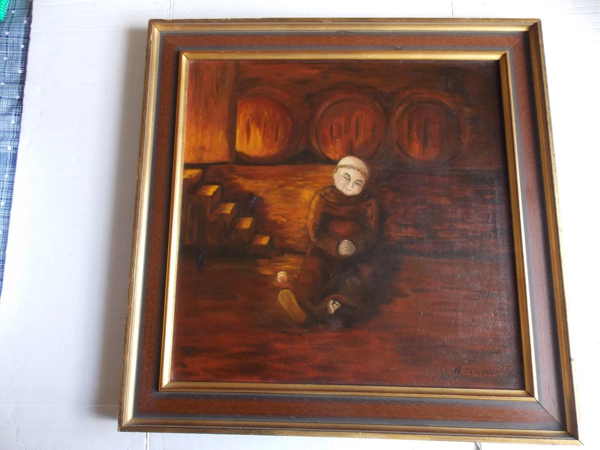 僧侣油画| eBay
