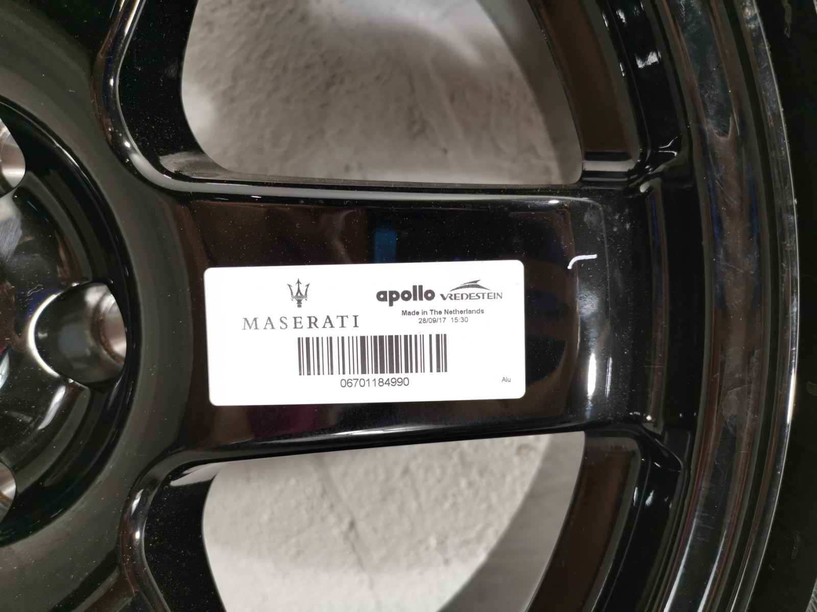 Maserati Levante 2018 Spare tire