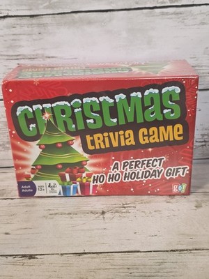 Christmas Trivia Game Outset Media New Sealed Holiday Party Family Cards Gift