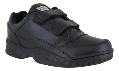 SPORTS GAUDI Gaudi Sports Herren Leder Schwarz Klettverschluss Turnschuhe Schuhe