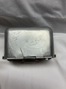H.S. Ross Vintage Metal Bait Baffler Box Freshwater Fishing