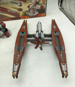 LEGO 7260 Wookiee Catamaran Original Box Light-Up VERY GOOD Star Wars 7261 Inlay