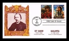 DR JIM STAMPS US COVER KIT CARSON AND SACAJAWEA LEGENDS OF THE WEST FDC COMBO
