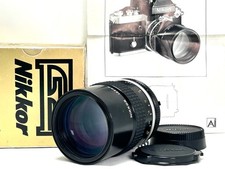 [ près De Mint ] en Boîte Nikon Ai Nikkor 135mm F2.8 Portrait Mf Objectif Japon