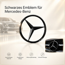 Emblem Hinten Stern Schwarz Glänz E-Klasse W213 16-20 Heck Für Mercedes Benz Emblem Hinten Stern Schwarz Glänz E-Klasse W213 16-20 Heck Für Mercedes Benz