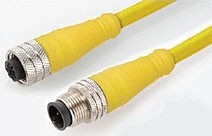 BRAD Connectivity M12 extension cable, 2m, 4pole, Straight; 6.5 ft. cable