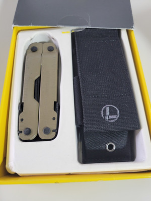05/2023 Leatherman Super Tool 300M Multitool Coyote Tan Black Oxide w/Sheath