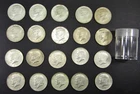 Kennedy Half Dollars 40% SILVER Coins Tube of 20 Circulated 1966-1969  FREE SHIP